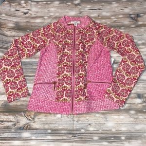 Pretty girls zip up jacket